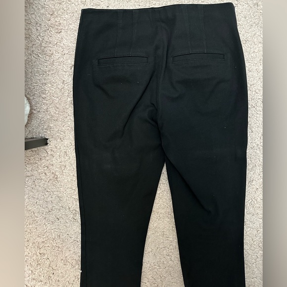 Club Monaco Slim Seam Trouser black size 4 - Picture 12 of 12